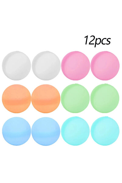 Choice3 12pcs-color random Reusable Water Balloons Toys Quick Fill Sealing Wa...