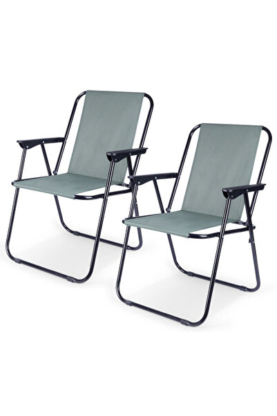Vilde Set de 2 scaune de camping pliabile