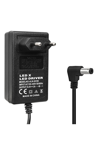Powermaster PM-5284 16.8 Volt - 2 Amper - 33.6 Watt 5.5*2.5 Mm L Uçlu Şarjlı ...