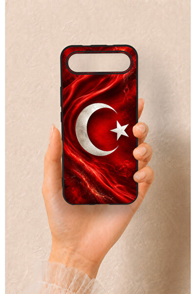 Vip Case Tcn Spark Slim Uyumlu Türk Bayrağı Desenli Silikon Kılıf