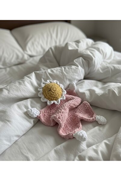 yucin Hand Knitted Baby Sleeping Companion and Comfort Blanket - Soft Plush T...