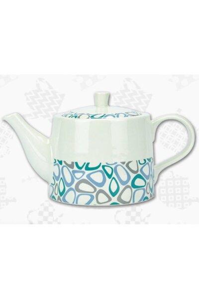 Livada cu Ceai Retro Porcelain Teapot "Colored Spots" Collection
