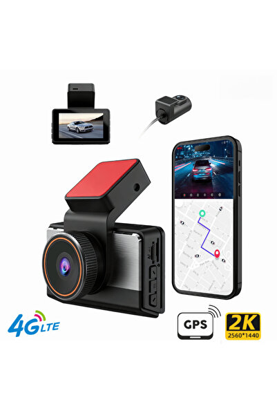 OEM Camera Auto 4G Fata Spate 2K, GPS, Wi-Fi, Monitorizare la Distanta prin A...