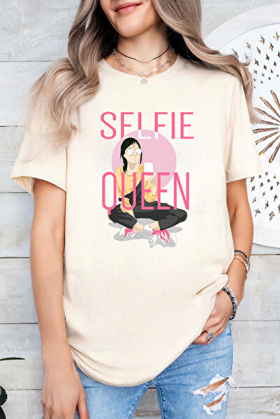 Sarah's Boutique Women's T-shirt – 100% cotton – Selfie Queen