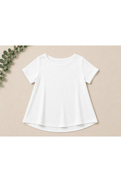 Ales Moda Women's Back Lace-Up T-Shirt