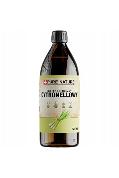 CHOSA Ulei Esențial de Citronella, Pure , 500ml, pentru Aromaterapie, Relaxar...