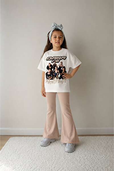 Belya Kids Wear Set de lenjerie de corp pentru fete, model oversize, Belya Ki...