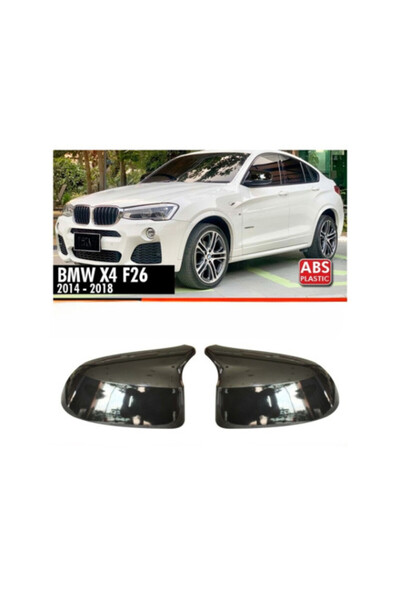 OEM Καλύμματα καθρεπτών αυτοκινήτου στυλ Batman συμβατά με BMW X4 F26 2014-2018