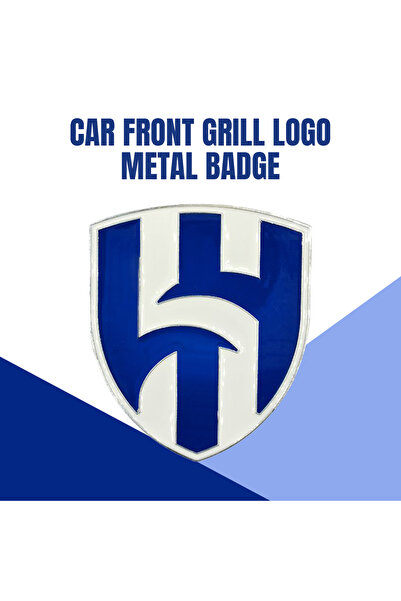 Al hilal Football Club Logo Emblem Car Front Grill Metal Badge with Mounting ...