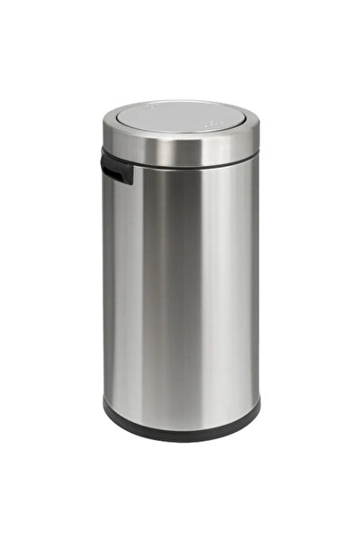 Simplehuman Coș de gunoi, Simplehuman, cu capac basculant, 55 litri, oțel ino...