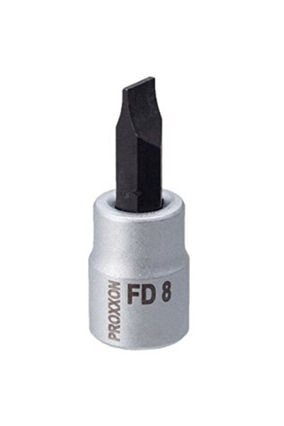 Proxxon Tubulara cu varf surubelnita drept de 8mm, cu prindere 3/8"