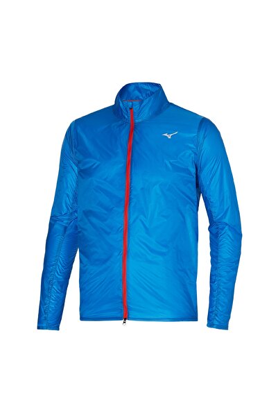 MIZUNO Geacă de alergare bărbați Aero FW 2022-Albastru-XXL
