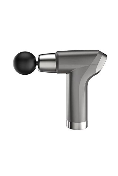 Platinet PMAS20 Massage Gun, 1500 mAh, USB-C, 3200 Percussions, 4 Heads, Silver