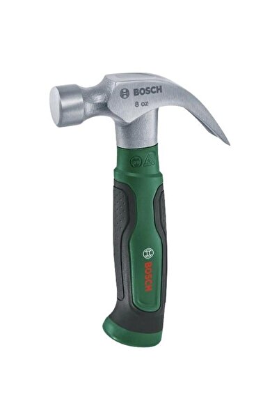 Bosch Claw Hammer, 0.225 kg, Fiberglass Handle, 166 mm, Carbon Steel Head