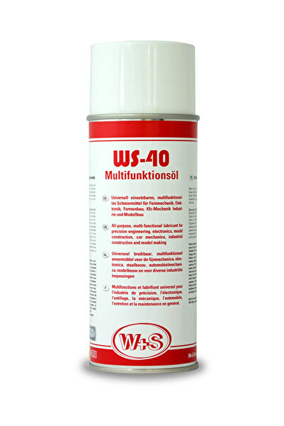 WS -40 Çok Amaçlı Yağlayıcı ve Metal Koruyucu Sprey (Renksiz) 400ml