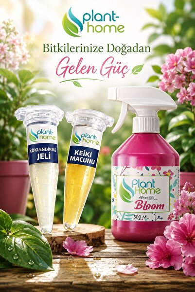 Plant Home Power Mix Bitkilerinize Doğadan Gelen Güç Bloom Çiçek Açtıran / Ke...