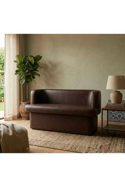 hoom concept PARİS DERİ İKİLİ KOLTUK