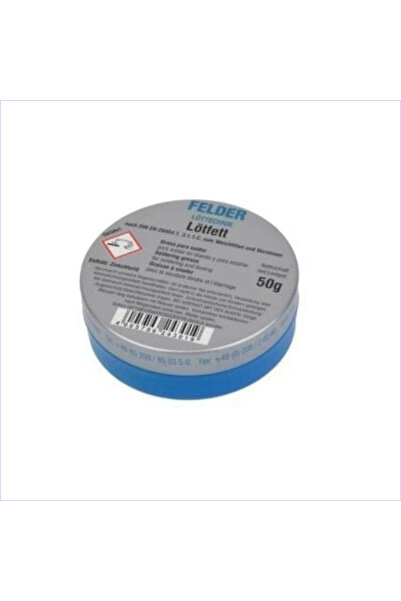FELDER Lötfett 50gr Lehim Pastası Elektronik Havya Ucu Flux