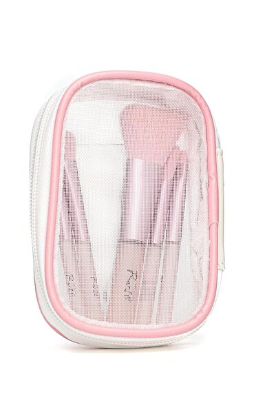 Roesıa Rose Cosmetics Rose Çantalı 5'li Fırça Seti