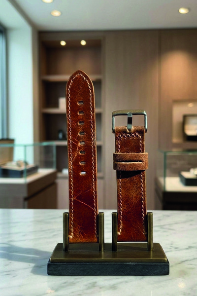 beroo straps 22mm Hakiki Deri Saat Kordonu Premium Klasik Saat Kayışı Dayanık...