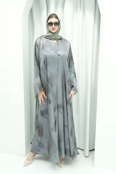 MODEST SISTERS The Sage Mist Abaya (Includes Plain Sheila)