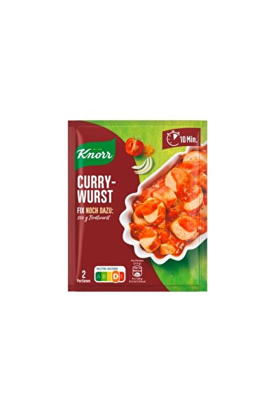 Knorr Sos Fix pentru carnati Currywurst, 3 Portii, 36g