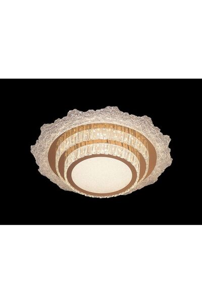Danube Home Irane LED Ceiling Lamp 50cm White Grey Modern Ceiling Light