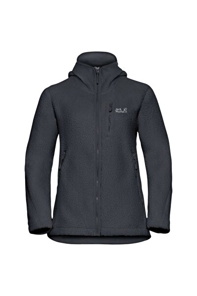 Jack Wolfskin Дамски поларен суитшърт Cradle Mountain Pile - Черен - XS