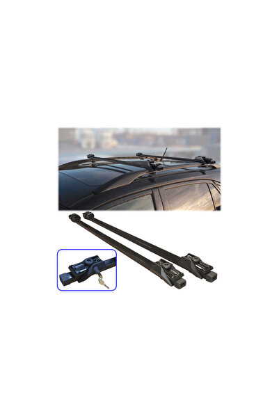 streetwize Set 2 bare transversale portbagaj 125 cm din otel , cu fixare pe b...