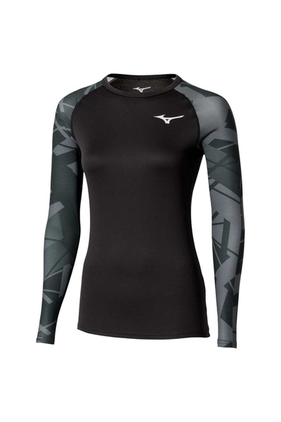 MIZUNO Strat de bază Virtual Body G5 pentru femei - Negru - XS