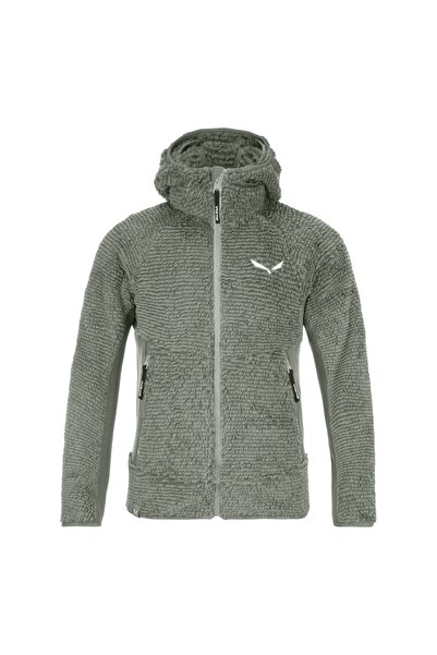 Salewa Fleece de trekking pentru copii Puez Highloft Polarlite 2 FW 2025-Verd...