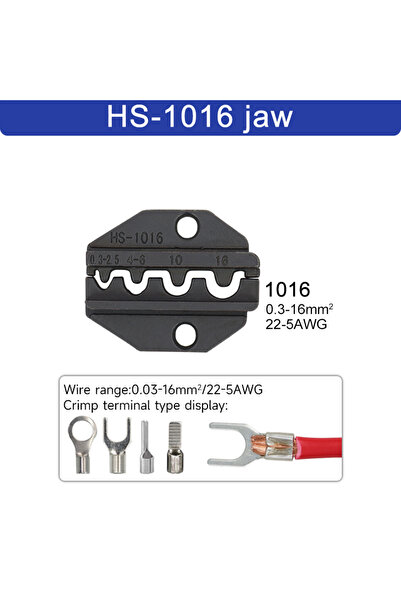 Choice7 HS-1016 jaw 1pcs HS Crimping pliers jaw for 230mm pliers plug spring ...