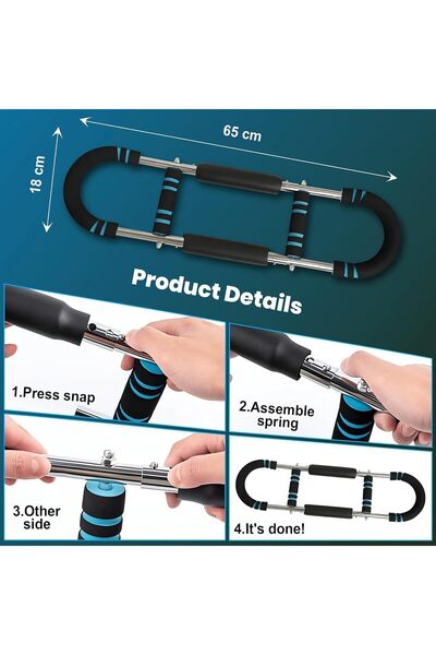 Generic Adjustable 40–90LB Twister Arm Trainer for Men and Women - U-Shaped F...