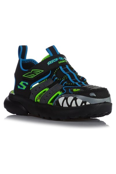 SKECHERS Sandale pentru copii RAZOR SPLASH-RAPTOR QUEST - 402284LBKLM