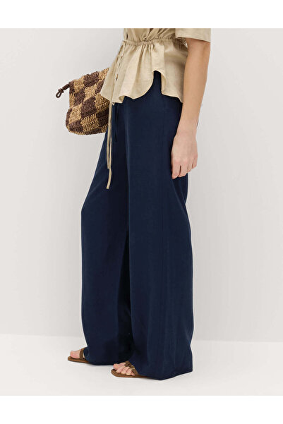 Marks & Spencer Keten Karışımlı Pantolon