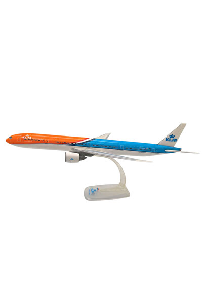 PPC Holland Model de avion KLM Orange Pride Boeing B777-300 ER, din plastic, ...