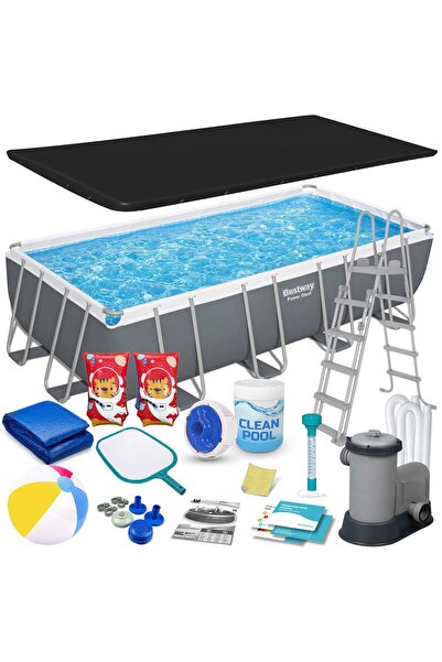 BESTWAY Piscină de grădină cu cadru 549 x 274 x 122 cm 17-în-1 56465