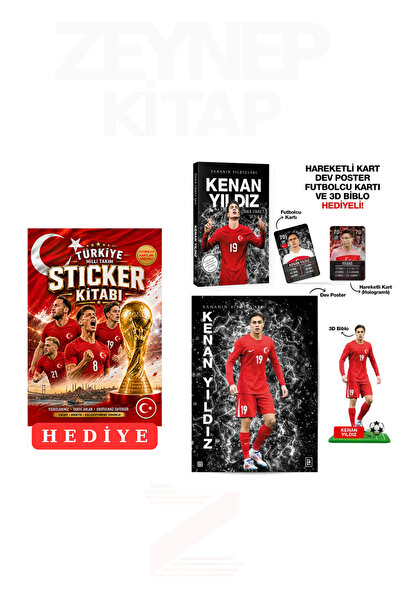 Parodi Yayınları Sahanın Yıldızları Kenan Yıldız (Biblo-Poster-Kart-Sticker K...