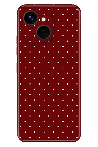 TECNO Spark 40C (KM4n) 6.67" Kılıf Noktalı Temalı Desenli Darbe Emici Silikon