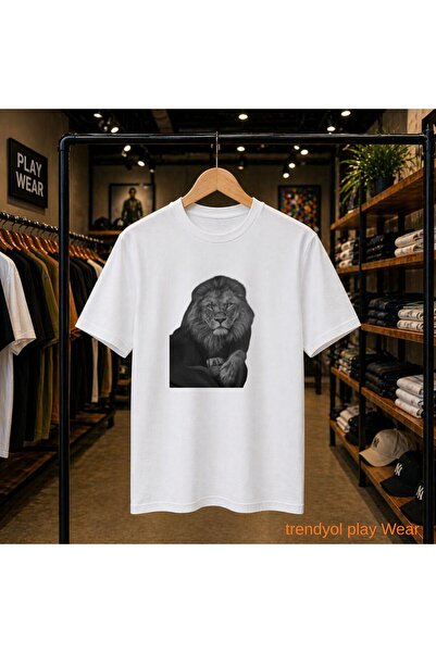 playwear Crna Arslan majica sa printom, 100% pamuk, oversize, široka, regular...