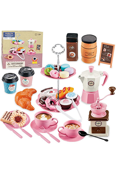 OEM Set de Joacă cu Cafetieră și Ceainic pentru Copii, 38 Piese, Joacă de Rol...