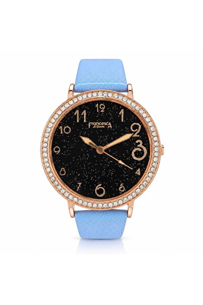 Watch Ceas dama, Casual, Francesca di Geneva, Albastru, FF259