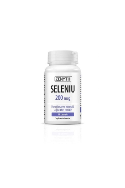 Zenyth Pharmaceuticals Σελήνιο 200 mcg, 60 κάψουλες