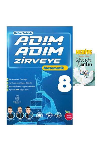 Newton Yayınları NEWTON LGS MATEMATİK ADIM ADIM ZİRVEYE DERS KİTABI+GÜVERCİN ...