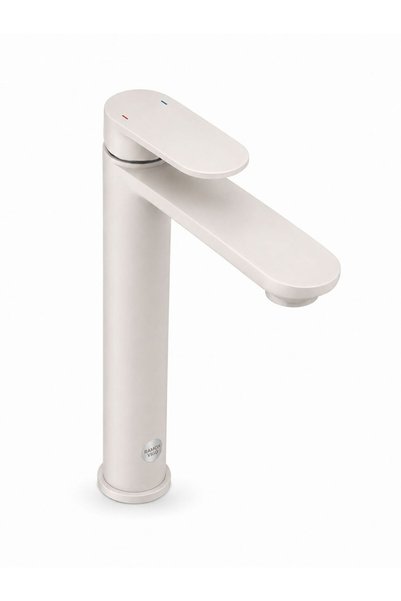 Radinavico Baterie inaltata lavoar, monocomanda, alama, alb