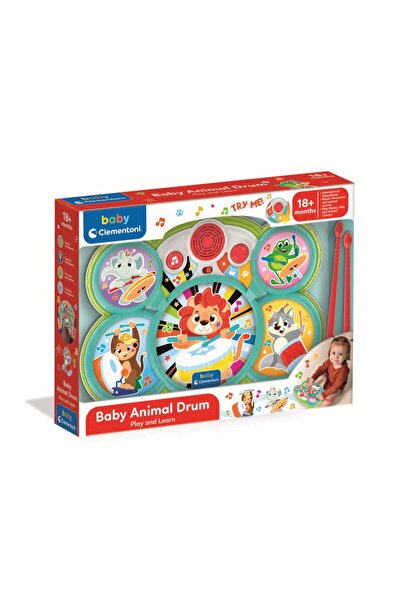 CLEMENTONI Toba muzicala cu animalute si butoane interactive