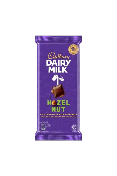 Cadbury Dairy Milk Hazelnut Milk Chocolate Bar 130g