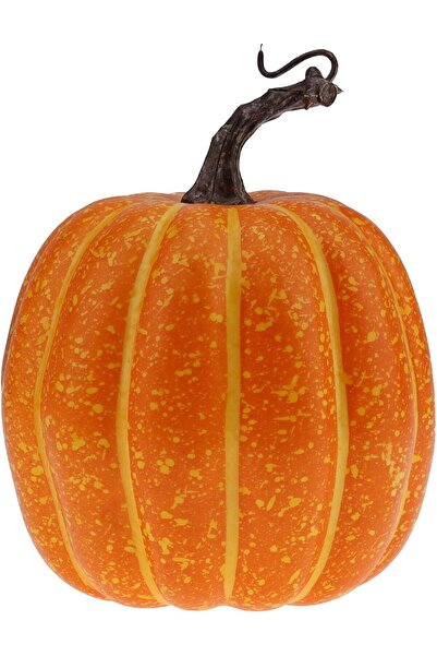 OEM Dovleac decorativ artificial realist, ornament de toamnă portocaliu, 15 cm