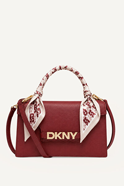 Dkny حقيبة كروس بودي من أفريل بمقبض علوي وغطاء قابل للطي
