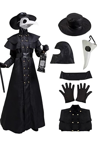 OEM Costum Doctor Plague Mască Pelerină Accesorii Costumare de Halloween S